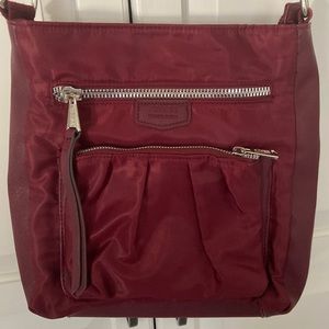 Aimee Kestenberg Tyler Red Nylon Crossbody Bag